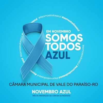 Novembro Azul, nós apoiamos a causa!